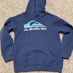 Quiksilver Boy’s Size Large Dark Blue Kids Hoodie